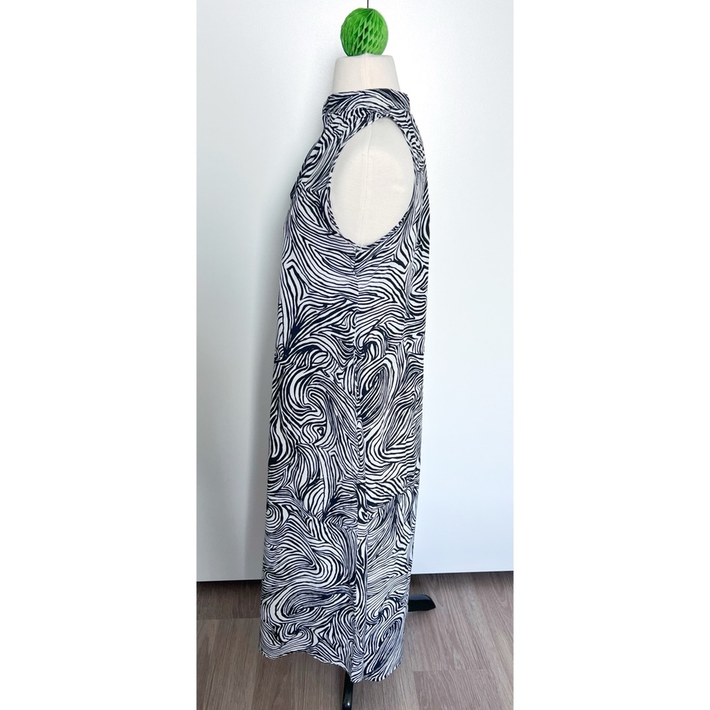 Ulla dress size 0 black white midi maxi - Picture 4 of 10